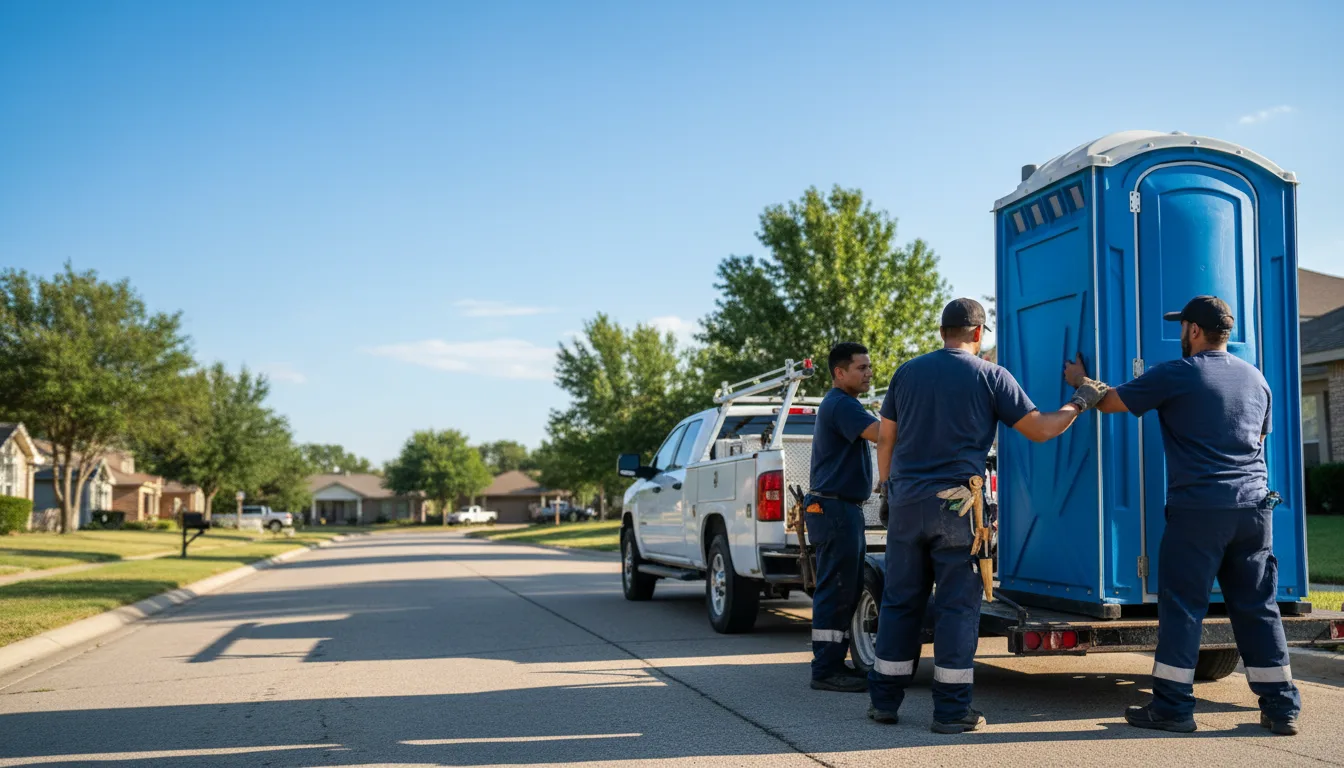 Portable Toilet Rental in Calvin, LA near me